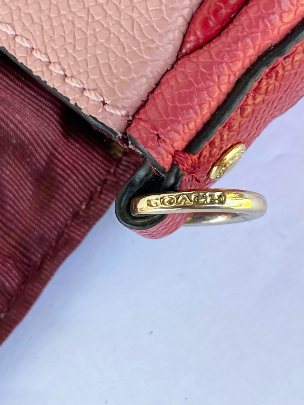 Coach Ruby Clutch Style No. F57501 Rehab. - Picture 3 of 10